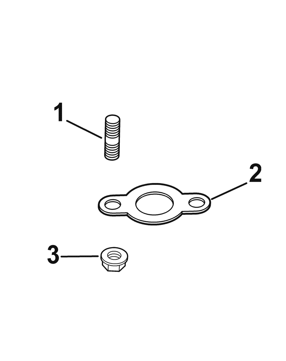 Kohler Exhaust Diagram and Parts List for 467 4X4-1B027G-1B028G-37ACD710-After Cub Cadet Lawn Tractor Accessories